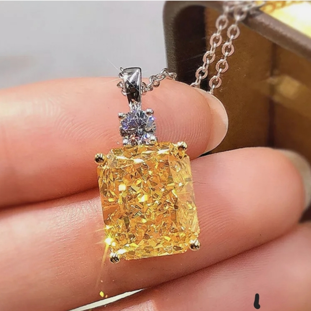 925 Silver Cubic Zirconia Necklace